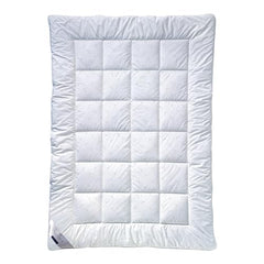 billerbeck Faser Bettdecke E21 King - mit Aloe Vera veredelte Faserdecke - 135 x 200 cm Sommerdecke der Wärmestufe sommerleicht, Weiß im Sale