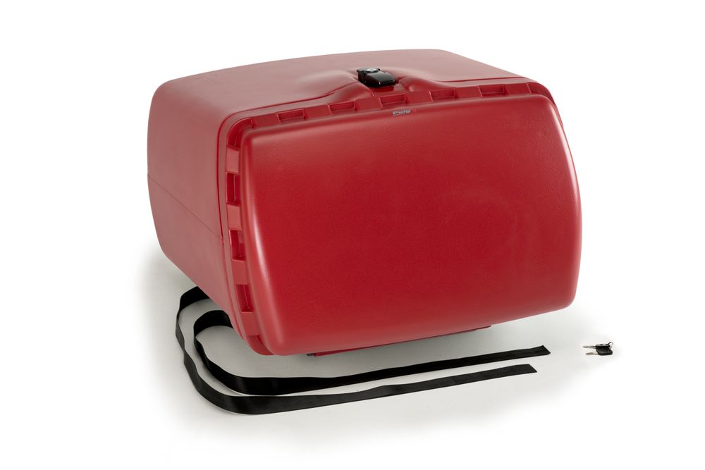 PUIG 3659R Maxi Box passend fuer SYM SYMPHONY SR 125 Rot