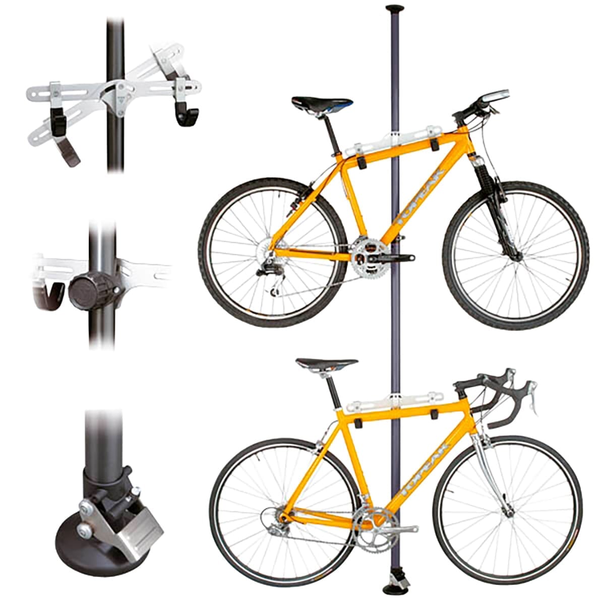 TOPEAK DUAL TOUCH Fahrradaufbewahrungshalter am Boden (2 Fahrräder)