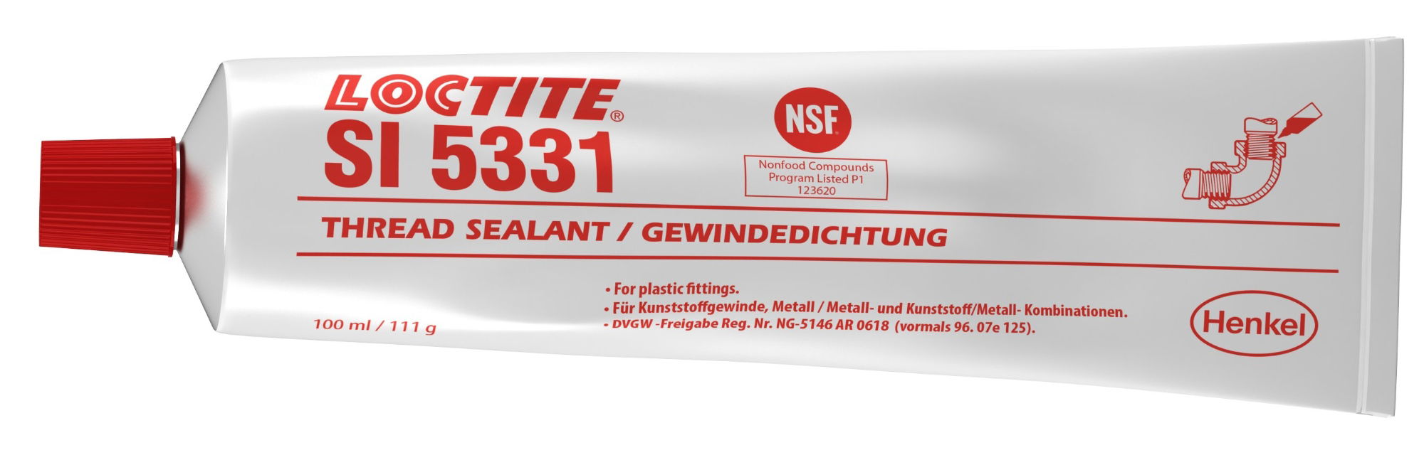 Loctite Loctite SI 5331 Thread Sealant 100ml / 111g