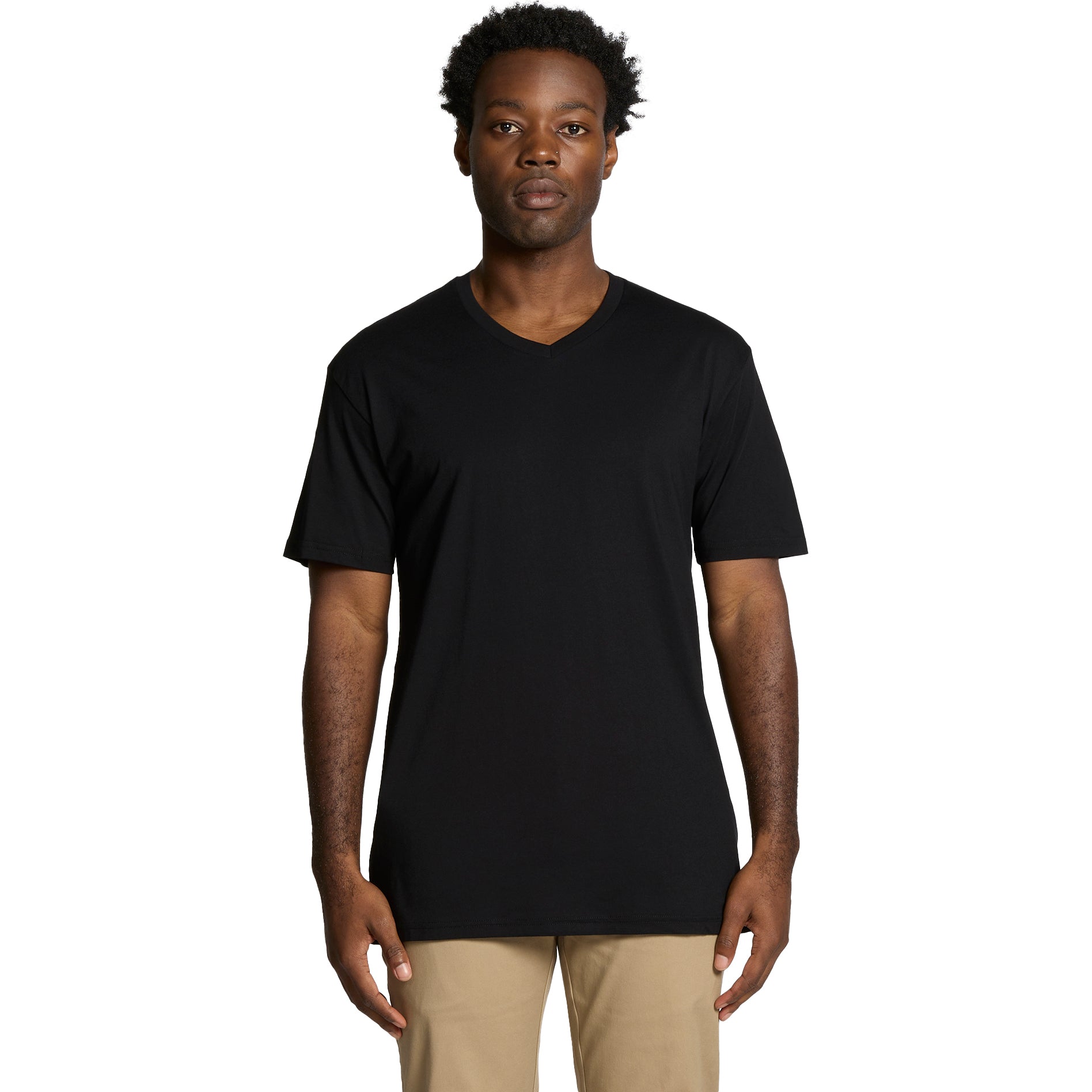 5001V STAPLE V NECK