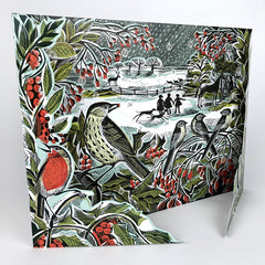 Holly Hedge Advent Calendar by Angela Harding