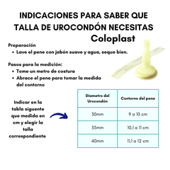 Urofunda cateter externo urinario masculino Conveen