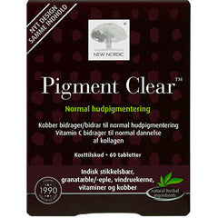 New Nordic Skin Care Pigment Clear | 60 tabletter fra New Nordic på Mecindo.dk