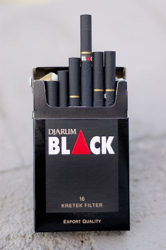 what are the black cigarettes called DJARUM Black Cigerettes