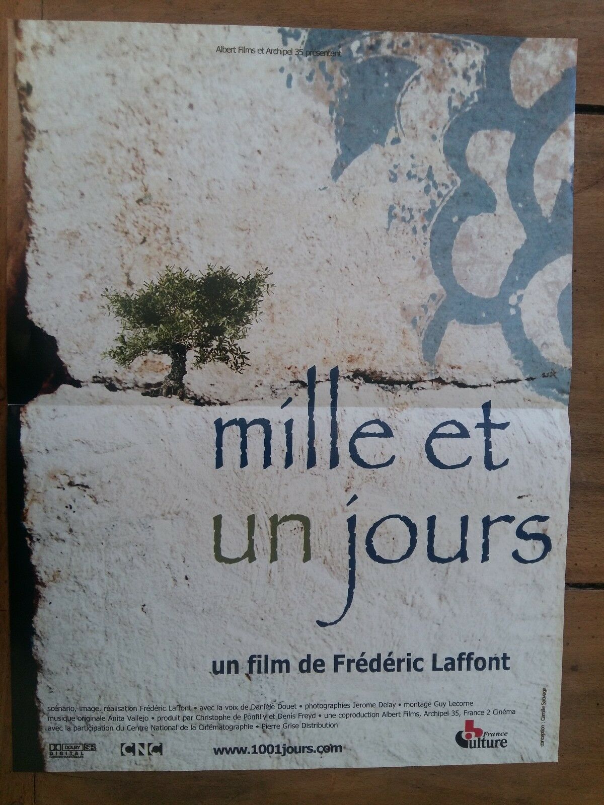 Affiche MILLE ET UN JOURS de frederic LAFFONT 40x60cm *