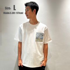 【Size:L】Kimono T-shirt, Black 32
