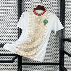 Morocco Away Soccer Jersey World Cup 2026 - White