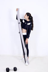 Premium Performance 76" Extended-Length High-Resistance Bands for Ultimate Strength, Mobility, and Plyometric Workouts (Black Long Belt)
