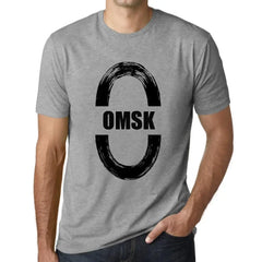 Men's Graphic T-Shirt Omsk Limited Edition Short Sleeve Tee-Shirt Vintage Birthday Gift Novelty