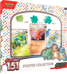 Pokemon 151 - Poster Collection - Wave 1 Launch 9/22 - - PokeCharles PokeStore
