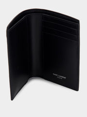 Black Tiny Cassandre Credit Card Wallet