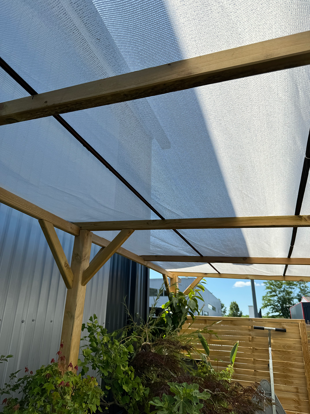 Voile d'ombrage pour bonsaïs