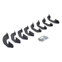 V Series V3, RB30 and RB Slim Side Steps Mounting Brackets Only Textured Black 2007-2021 Toyota Tundra Go Rhino