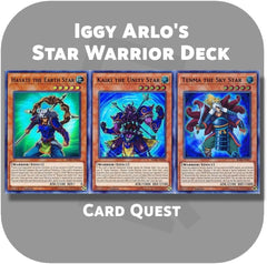 Complete Custom Deck for Yu-Gi-Oh! ARC-V - Iggy Arlo's Star & Battleguard Warrior Fusion Deck