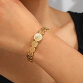 Dainty Sun Cuff Bracelet