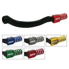 RFX Race Gear Lever (zwart/rood) - Honda CR80/85 FXGP10500555RD