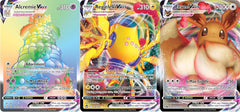 3 Pokémon Card Vmax Bundle - 1 Secret Rare Card - No Duplicates - Vmax Booster Pack