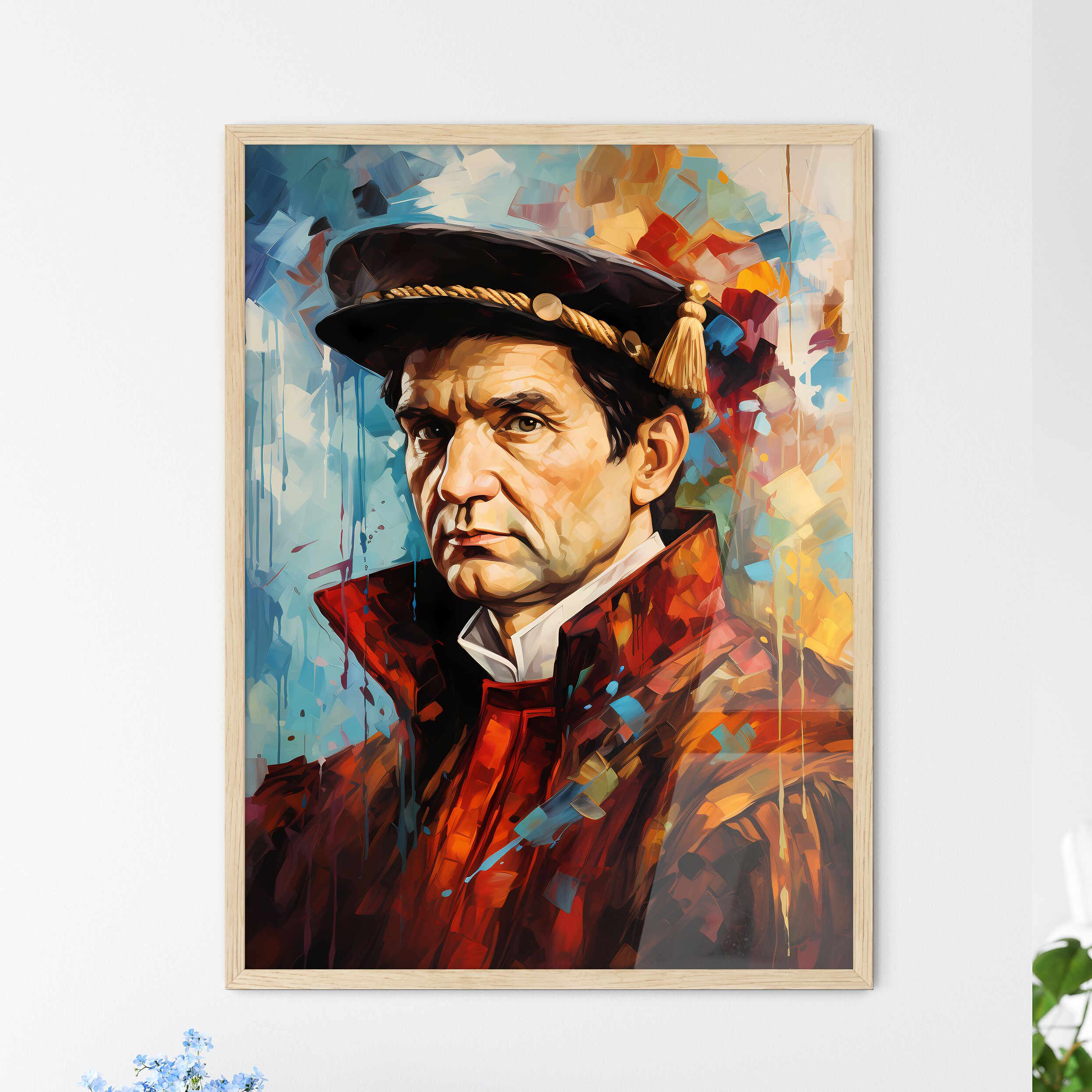 Thomas More Tudor Statesman And Author Framed Print