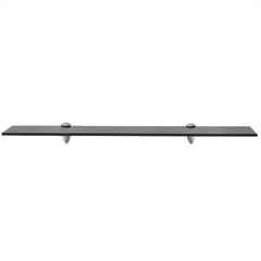 Schappen Zwevend 8 Mm Glas 2 70 x 10 cm Zwart