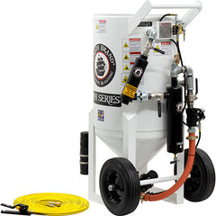Abrasive Blast Pot, Portable, 6.5 cu. ft. (185 L), Pressure Hold, Pneumatic