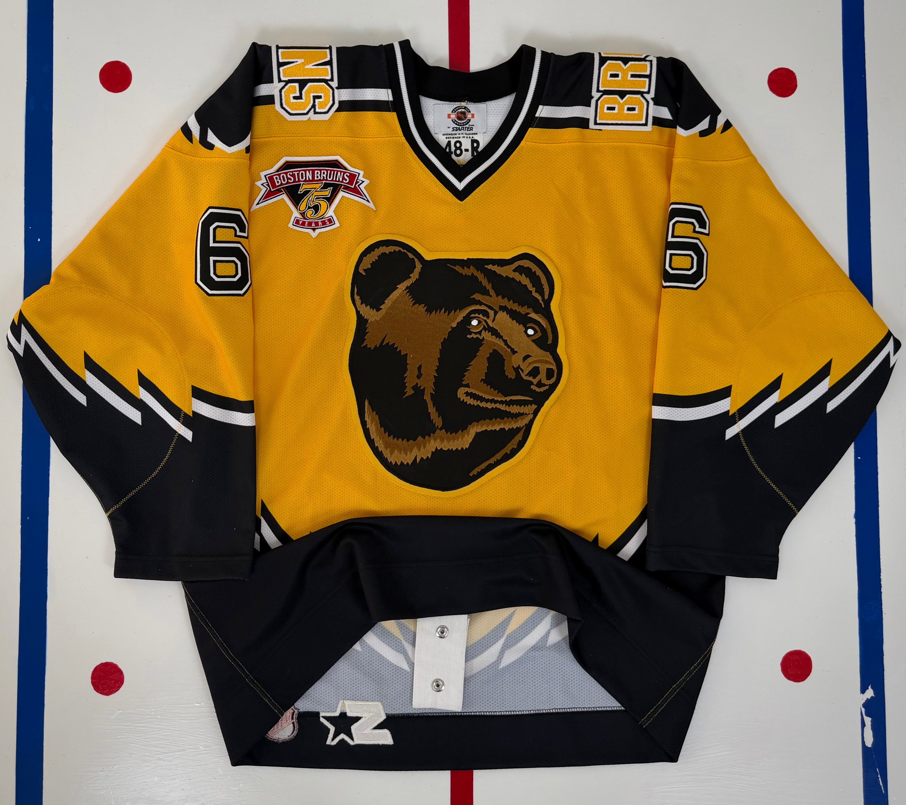 Boston Bruins Joe Thornton 1998-1999 Alternate NHL Hockey Jersey (48/Large)