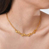 Linked Love Paperclip Necklace