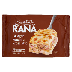RANA LASAGNA FUNGHI PORCINI 350g (8 in a box)available from our italian retail store