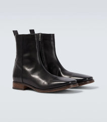 Acne Studios - Bebe leather ankle boots