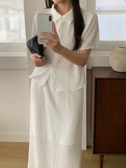 Hayley blouse&skirt-2col
