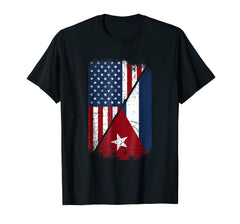 Funny shirts V-neck Tank top Hoodie sweatshirt usa uk au ca gifts for Cuba American Flag Shirt - Cuban American Gift 495863