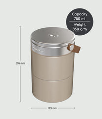 Headway ZAO Insulated Lunchbox - Glossy Golden