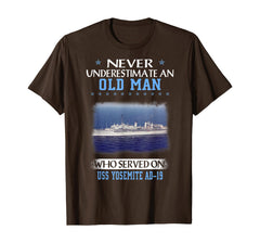 USS Yosemite AD-19 T-Shirt T-Shirt 894203