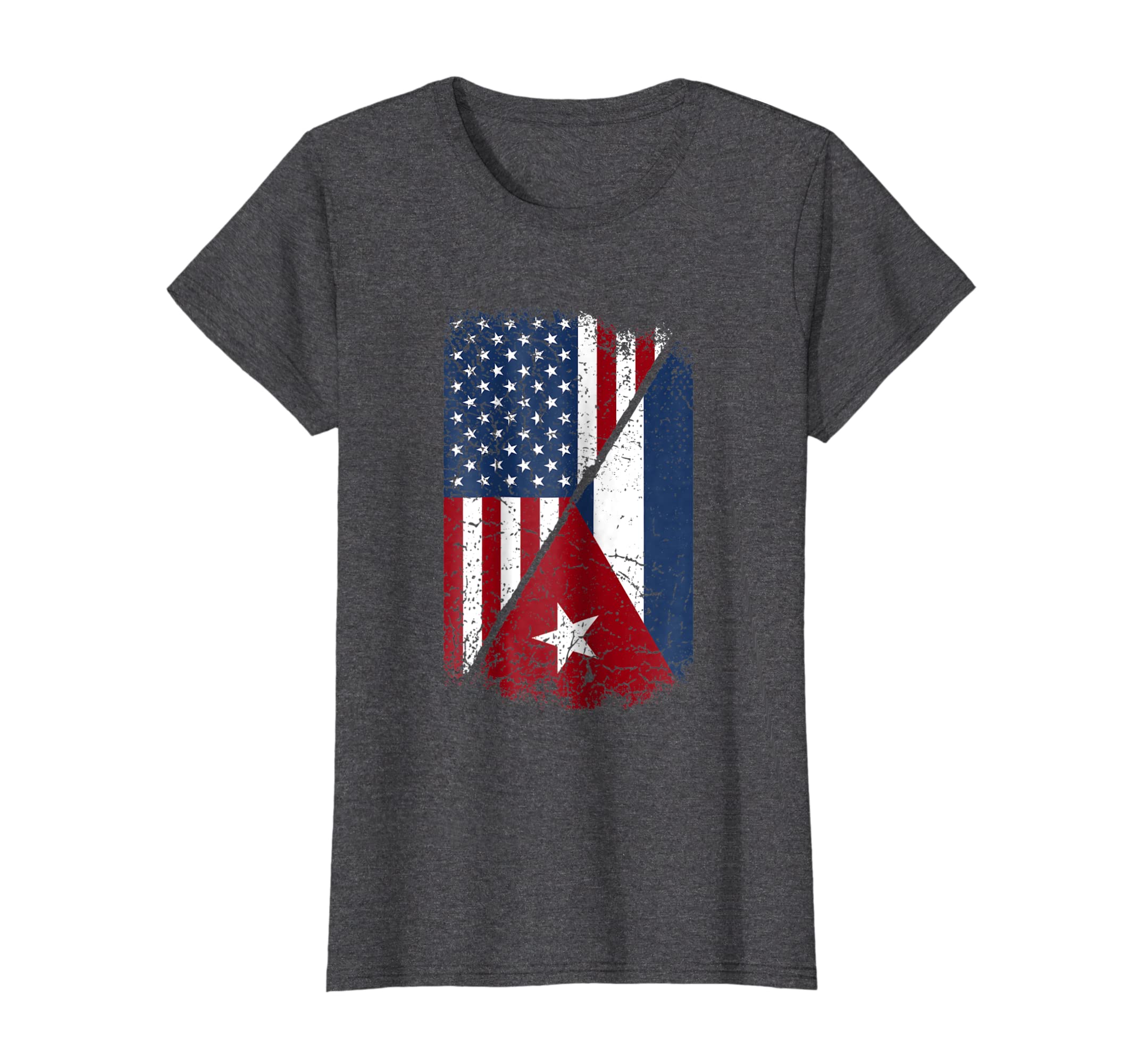 Funny shirts V-neck Tank top Hoodie sweatshirt usa uk au ca gifts for Cuba American Flag Shirt - Cuban American Gift 495863