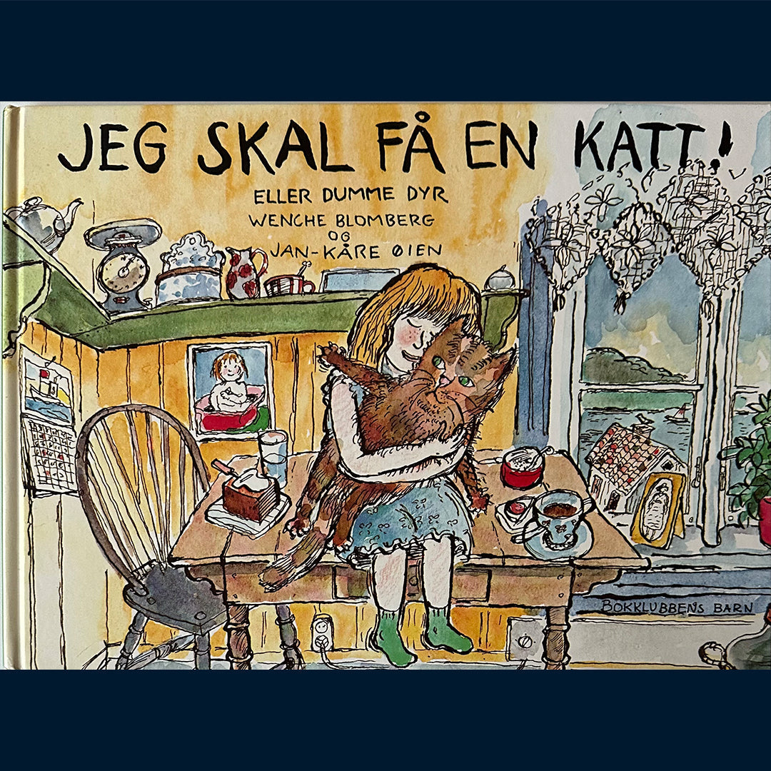 Blomberg, Wenche: Jeg skal få en katt! Eller dumme dyr