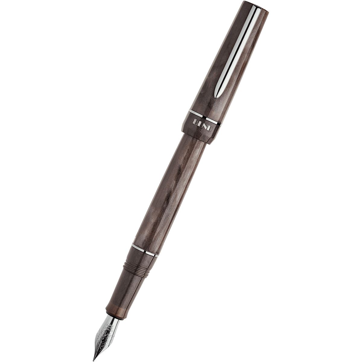 Benu Haute Fountain Pen - Satin-Pen Boutique Ltd