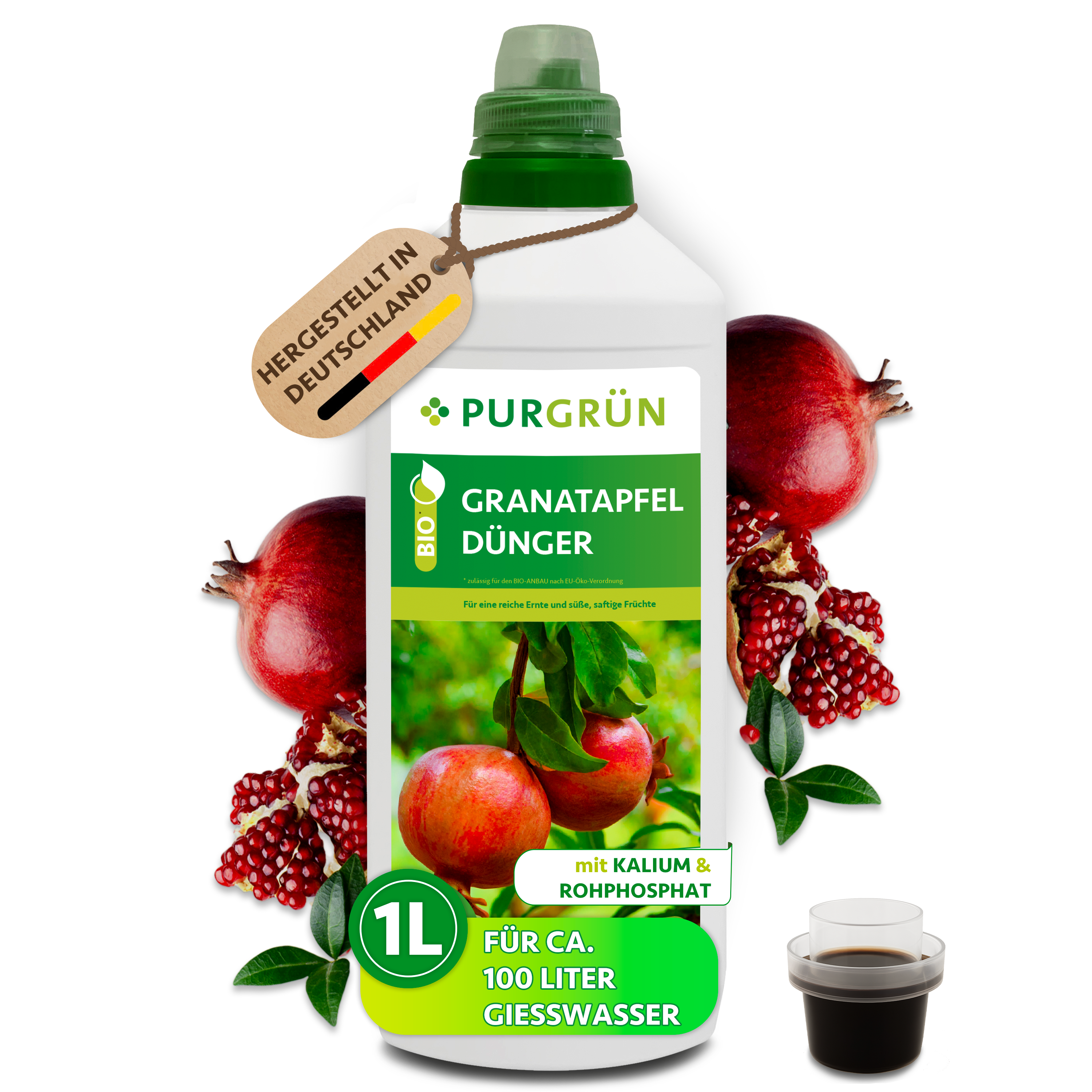 Bio-Granatapfel-Dünger 1 Liter