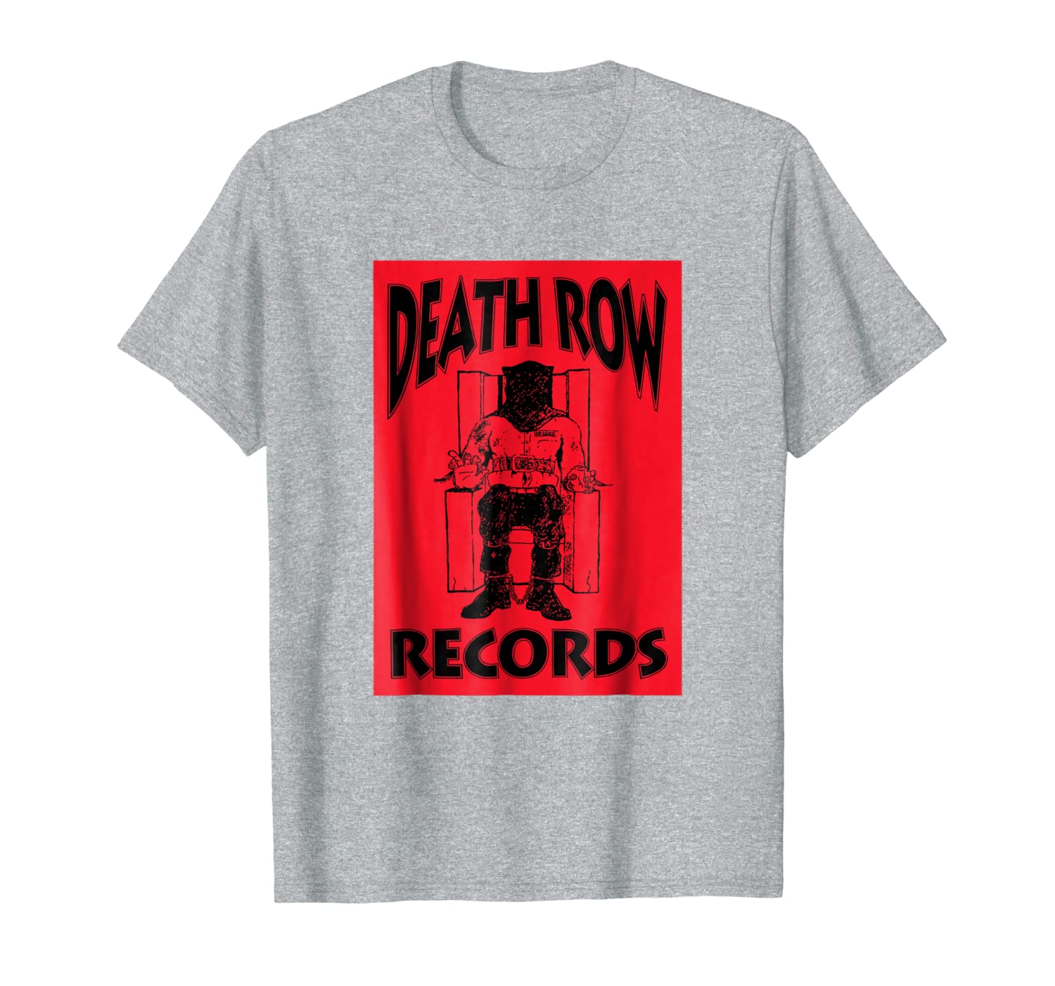 Death Row Records Logo Black Box Reversed T-shirt 255969