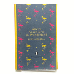 Alice i Underlandet med flamingomotiv Lewis Carroll