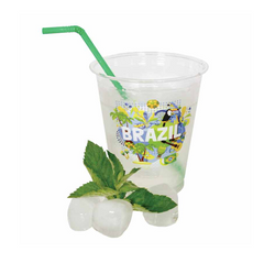 Gobelets transparents PET personnalisés 400 ml