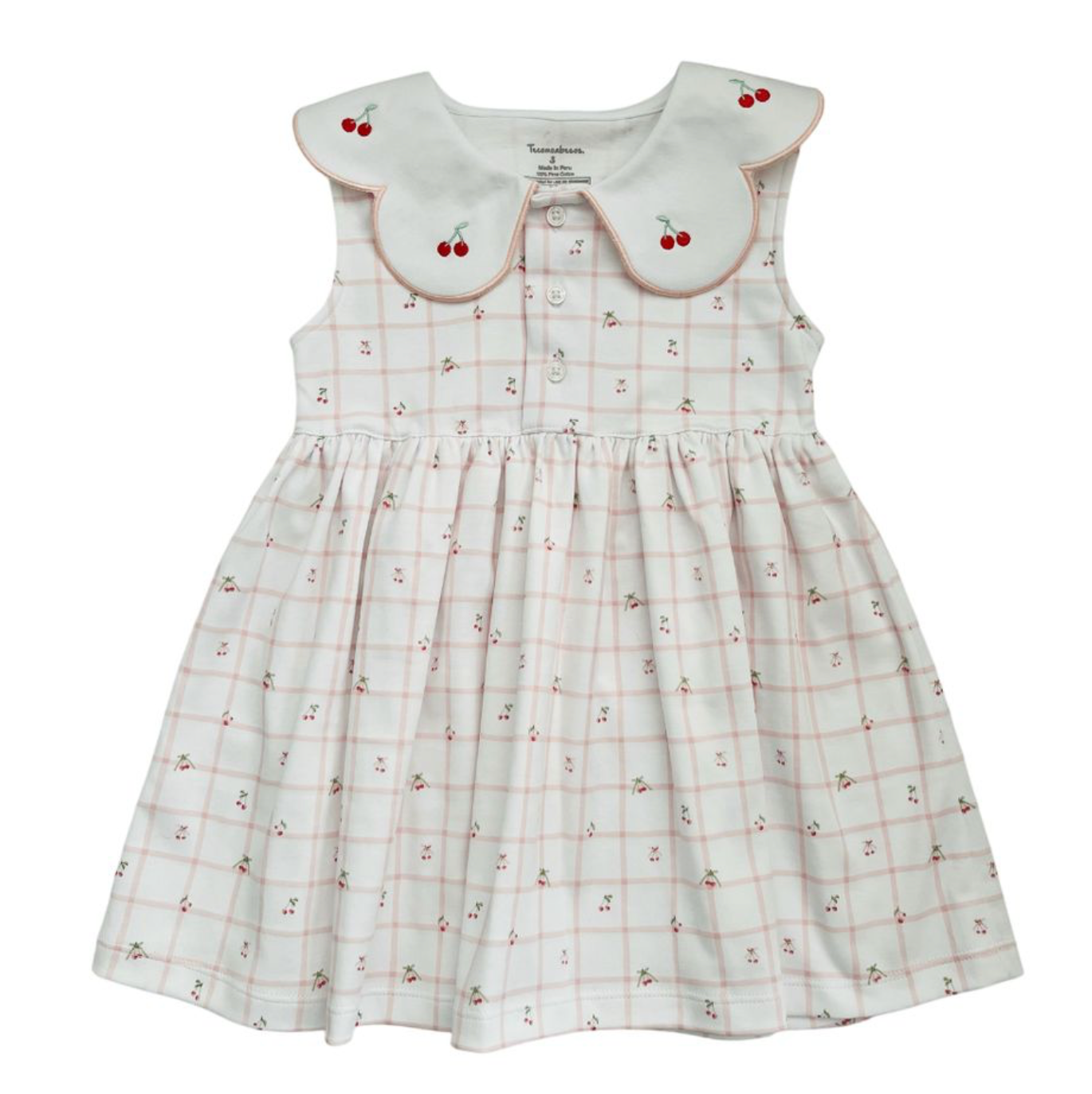 Cherry Pima Dress