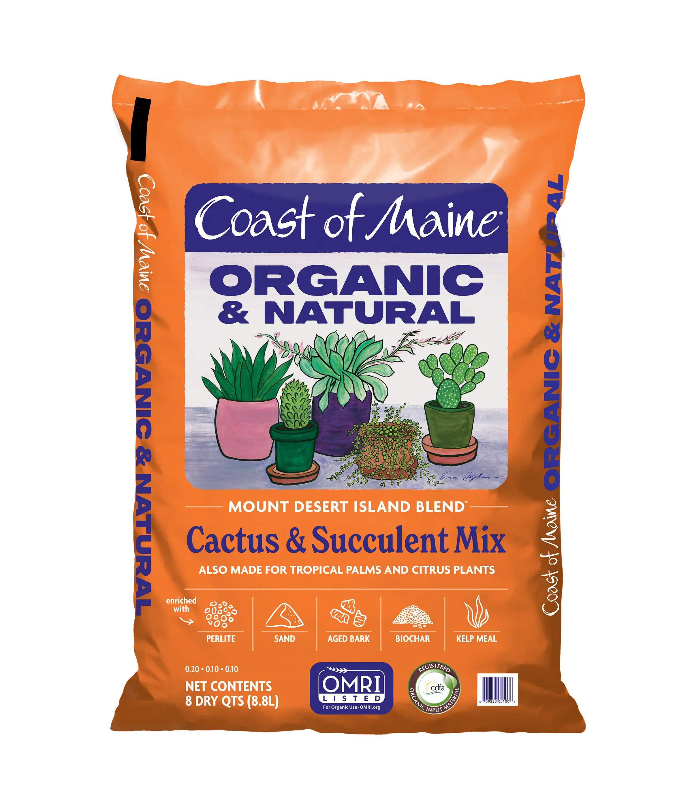 Organic Cactus & Succulent Mix