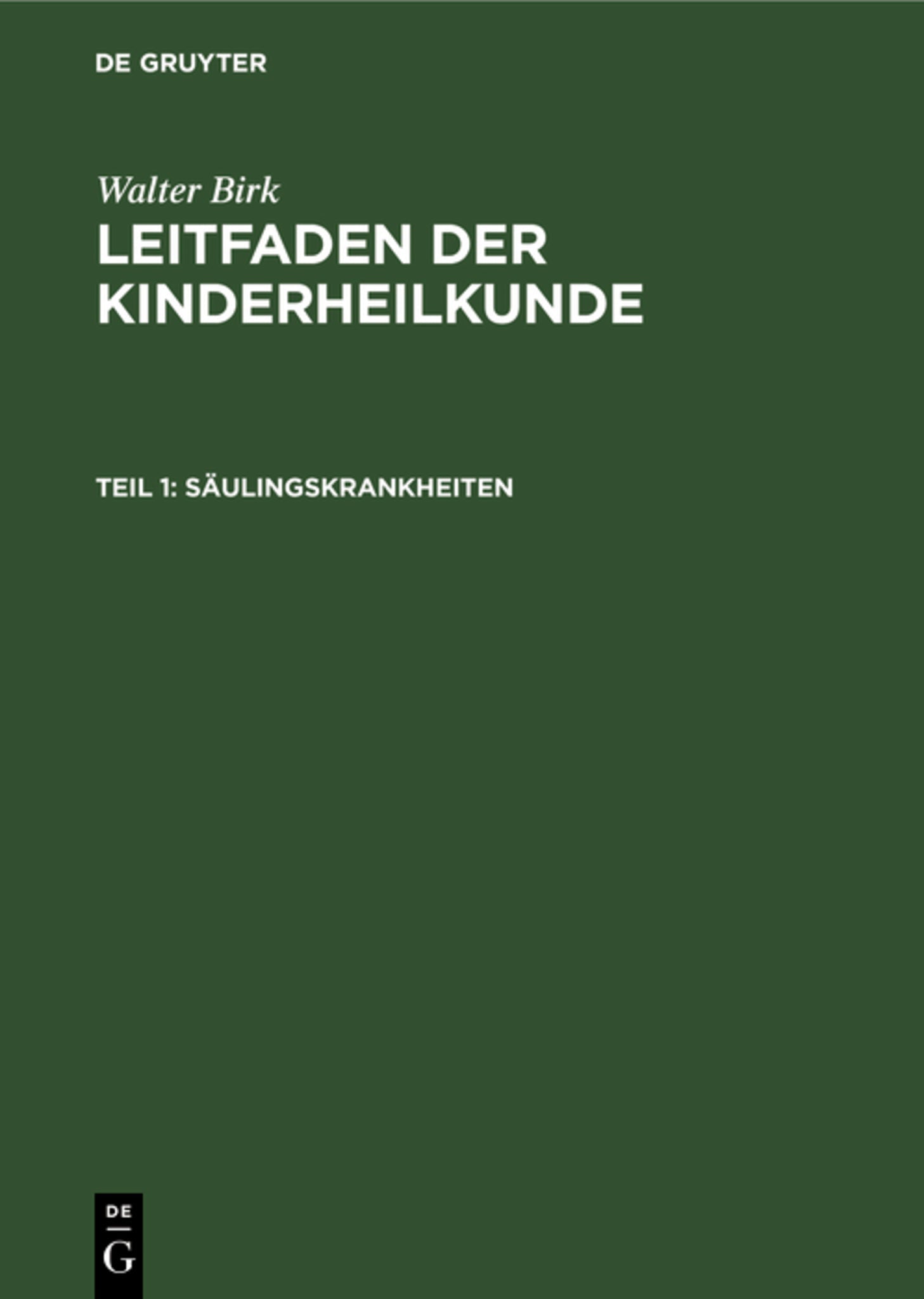 Säulingskrankheiten
