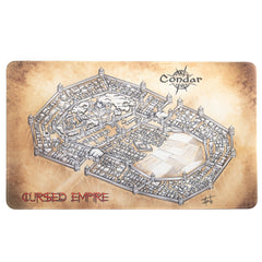 Cursed Empire Game Mat reverse