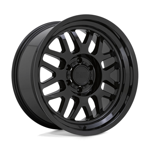 Black Rhino Hard Alloys DELTA Gloss Black 17x9.5 +12 6X120 67.1