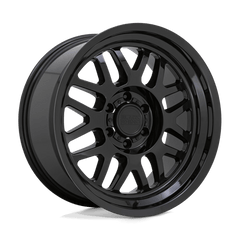 Black Rhino Hard Alloys DELTA Gloss Black 17x9.5 +12 6X120 67.1