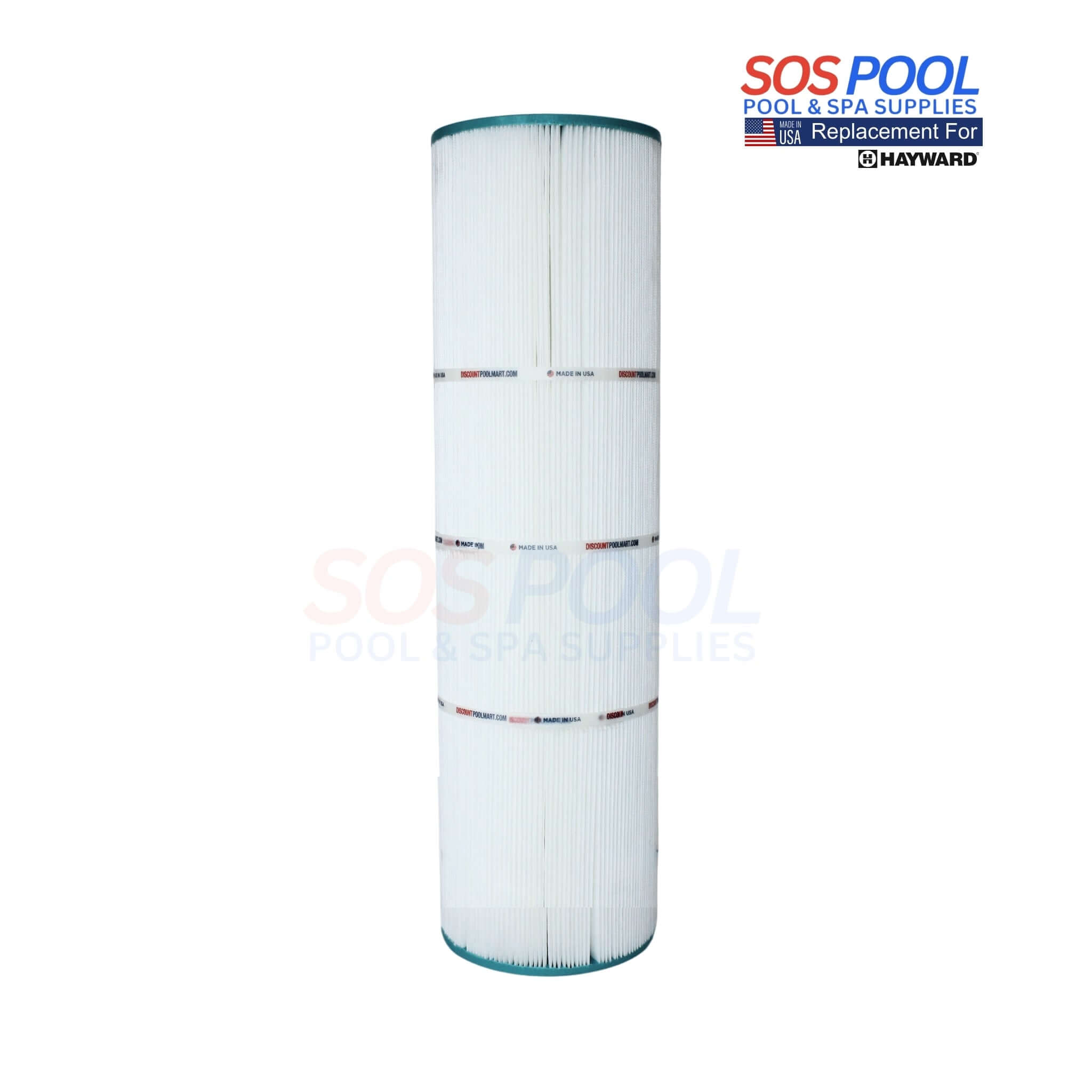 DPM-7656 Cartridge Filter for Hayward StarClear C500, 50 Sq. Ft. Filtration, SOS Pool, SKU C-7656.