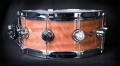 Drum Workshop 5.5x14 Exotic Fiddlebacked Eucalyptus Snare Drum (DREX5514SSCFE)