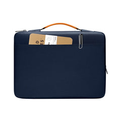 Defender-A14 Laptop Briefcase - Navy blue 14 inch