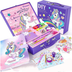 Kit Diario Unicornio Niñas Regalo Edad 6-12 Años X93 Piezas
